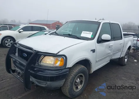 2002 Ford F-150 Lariat/Xlt from USA, damaged, VIN 1FTRW08L62KD25988